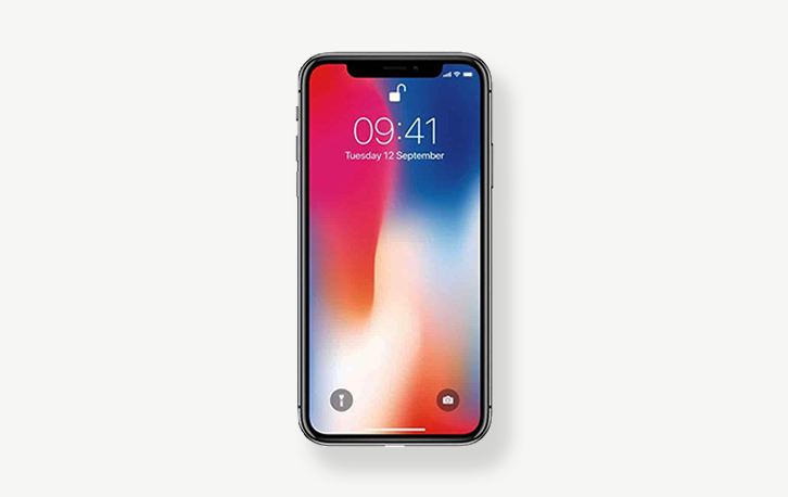 Apple iPhone X 64GB Zwart