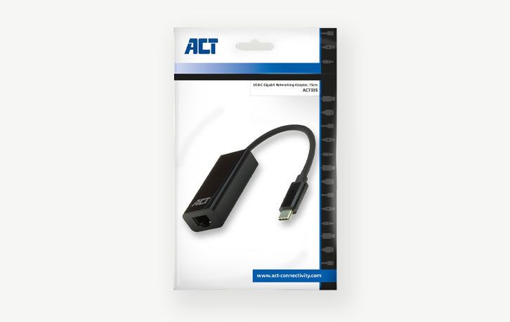 USB-C naar Ethernet adapter - AC7335