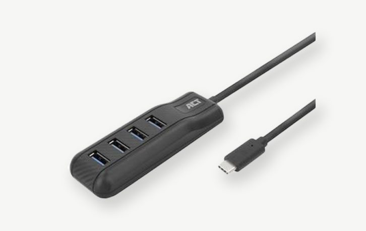 ACT USB-C hub 4 ports - AC6420