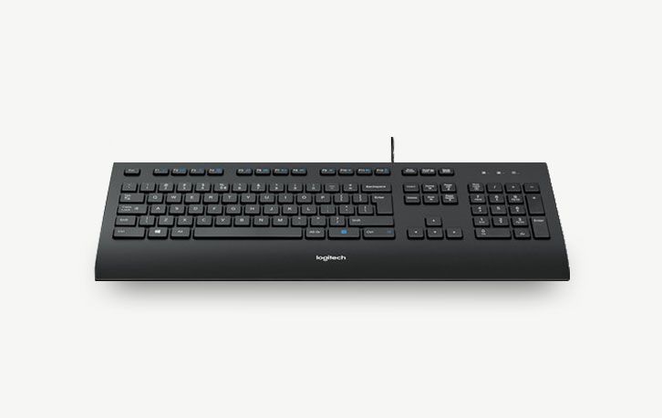 Logitech Bedrade toetsenbord - K280e