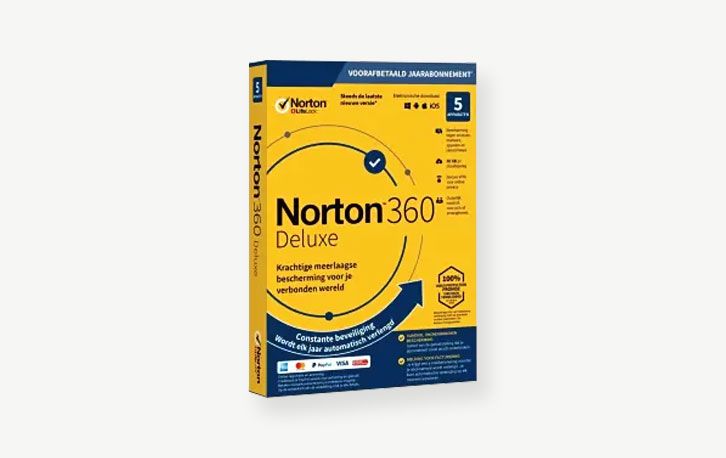 Norton 360 Deluxe 1 jaar 1 device